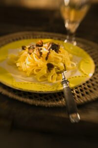 Tagliatelle with truffles