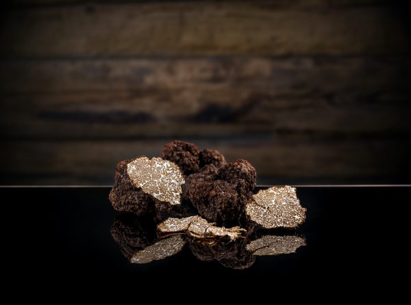 Black autumn truffles