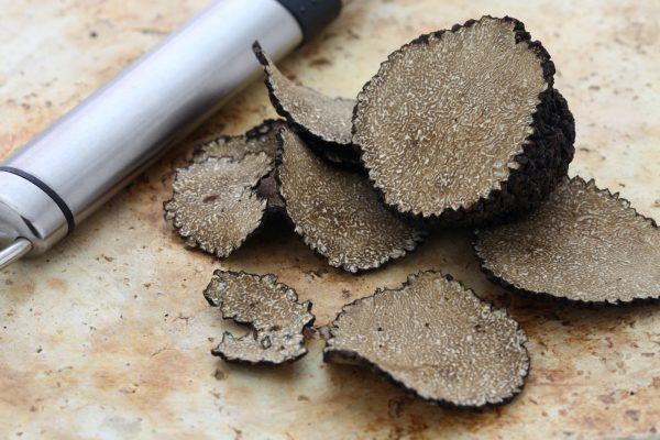 sliced truffle