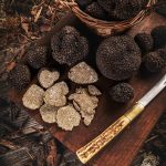 Delicacy black truffles